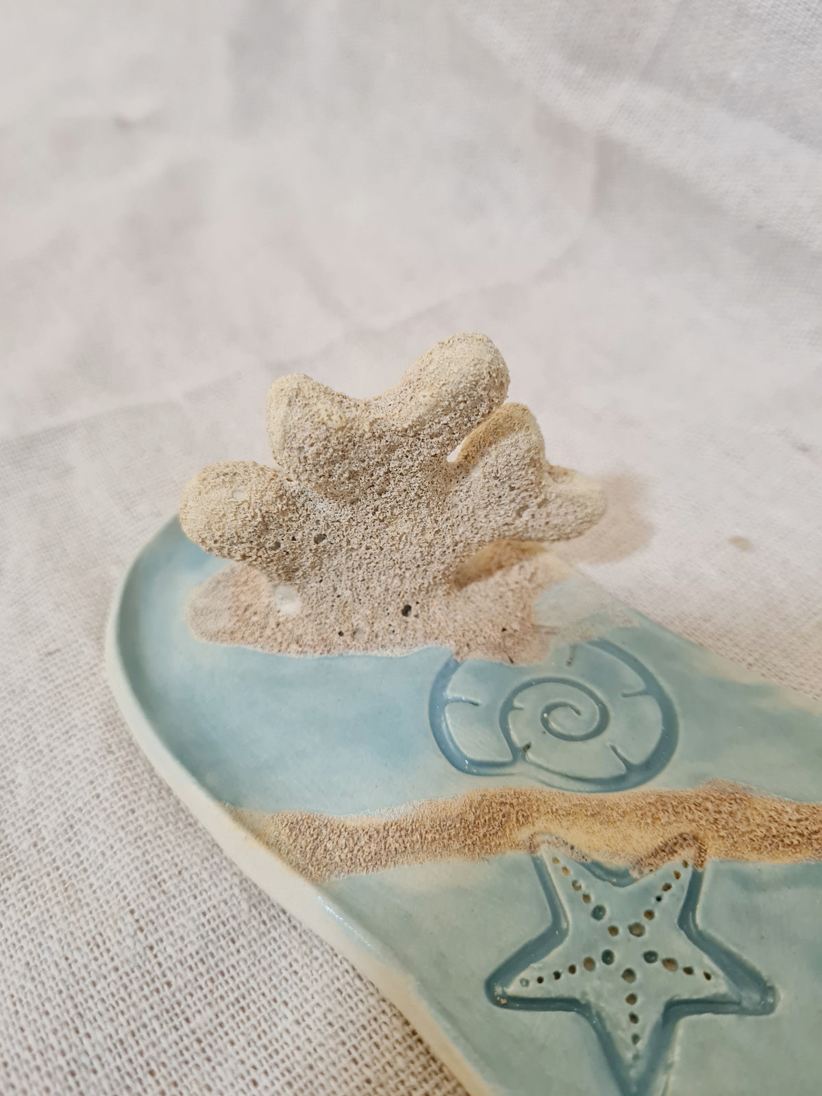 Coral Jewellery Dish