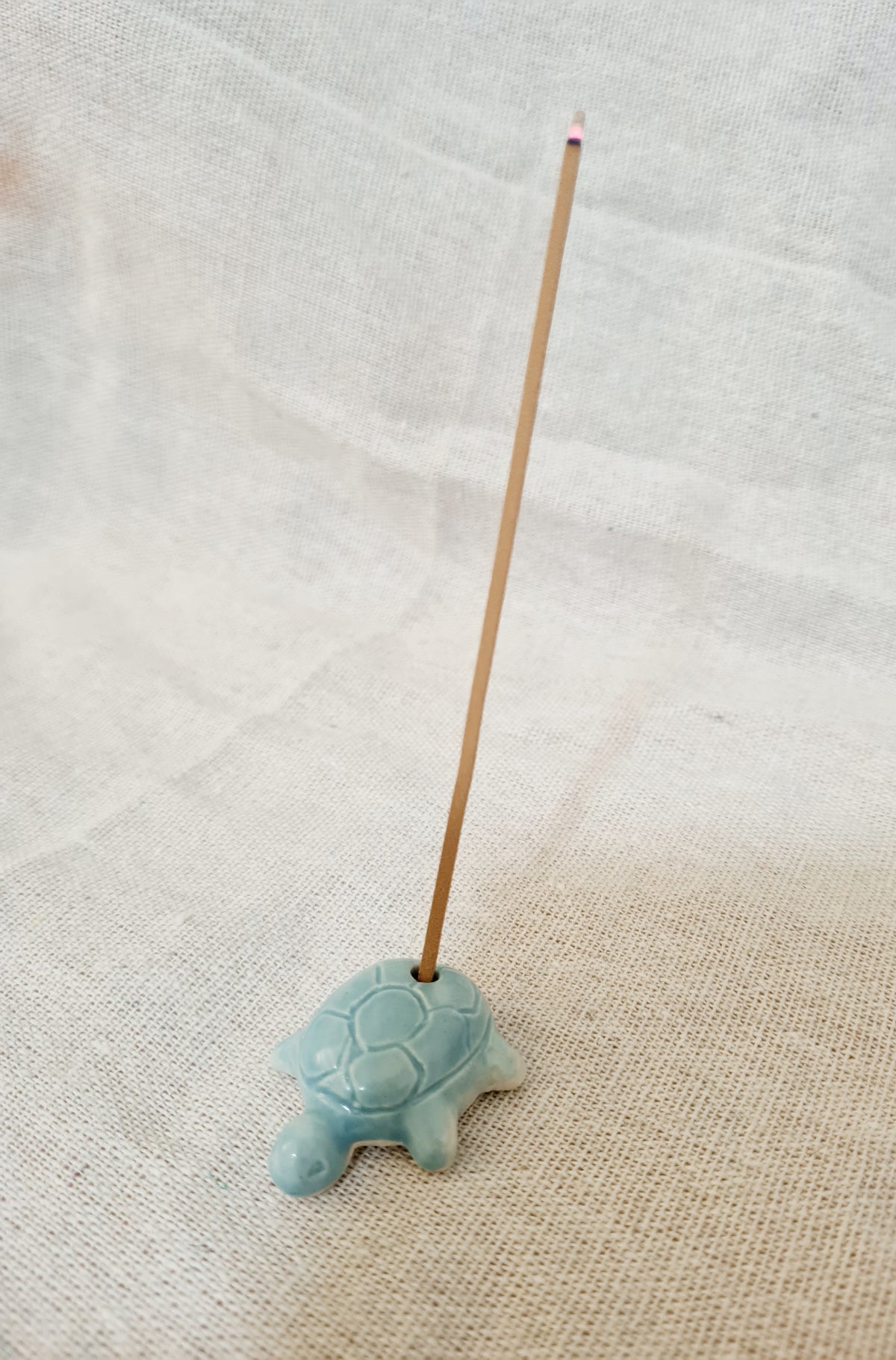 Turtle incense holder