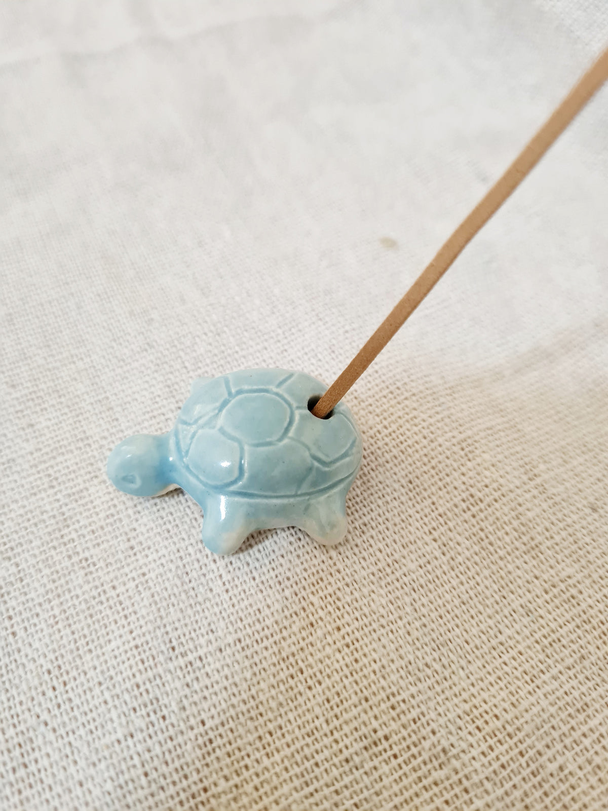 Turtle incense holder